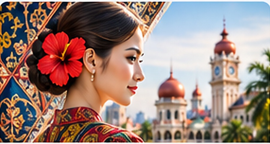 Portrait representing the TTM AI concierge, set against Malaysian heritage architecture.