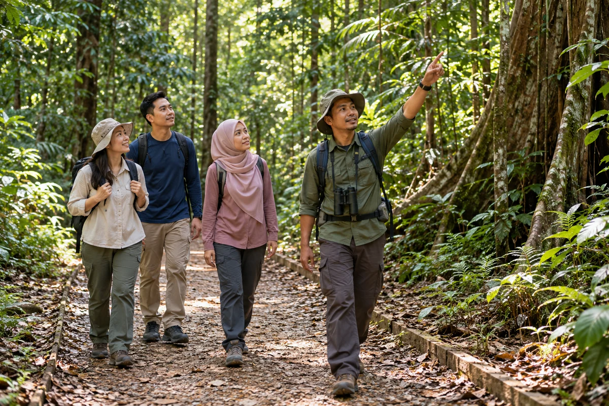 Guided forest walks