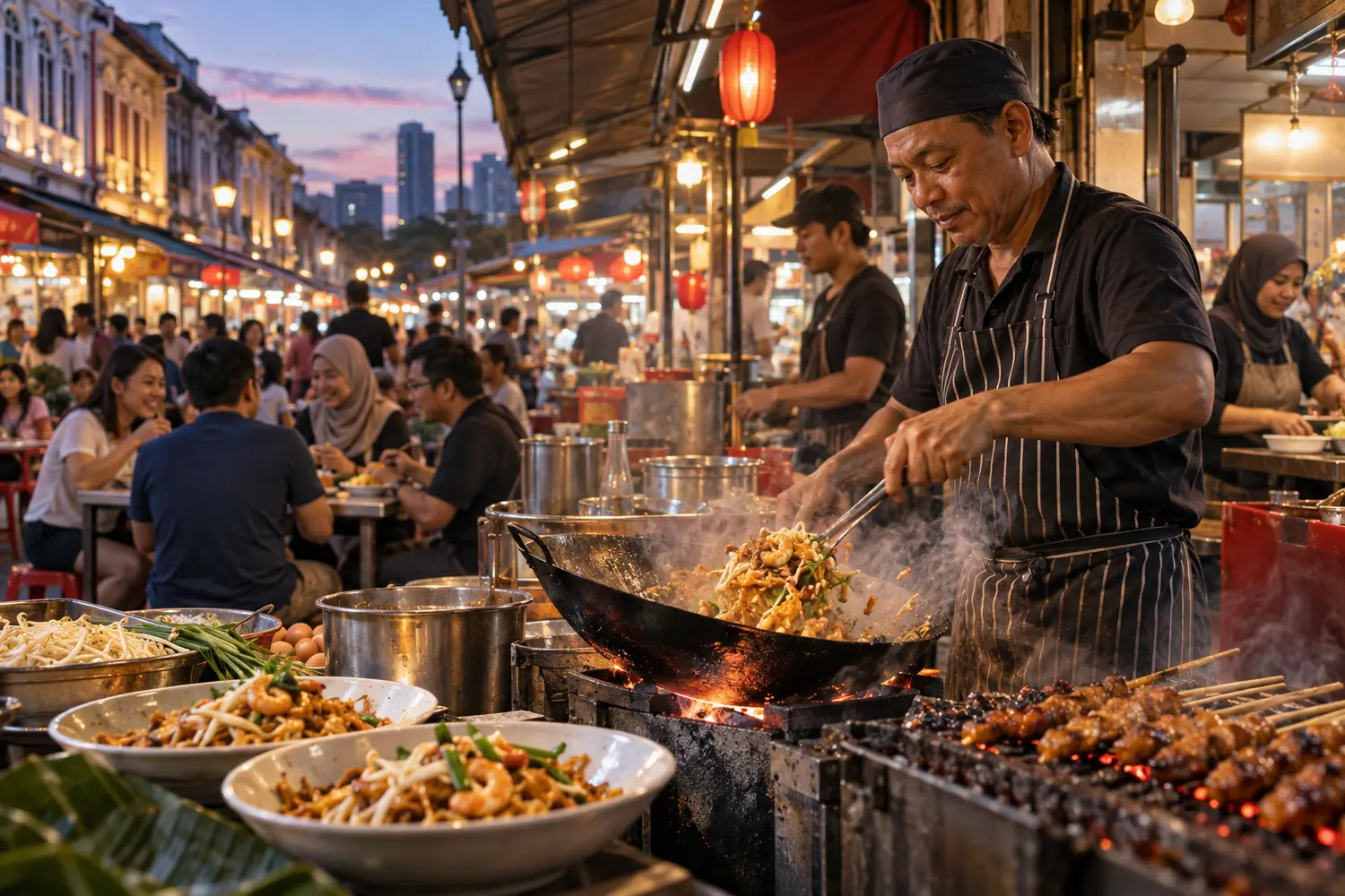Authentic Malaysian cuisine