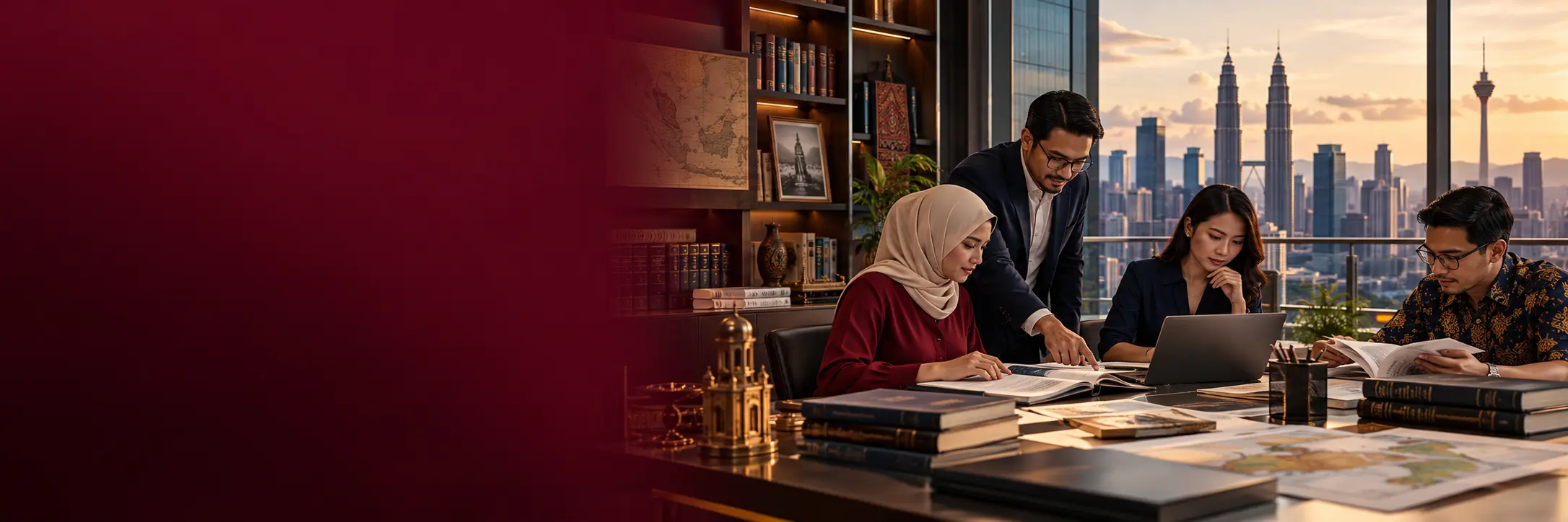 Researchers and analysts working with Malaysian reference material and data